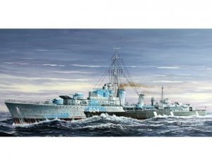 Trumpeter 05759 Tribal-class destroyer HMS Huron (G24) 1944 1:700