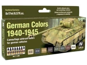 Vallejo 71206 German Colors 1940-1945 8x17ml.