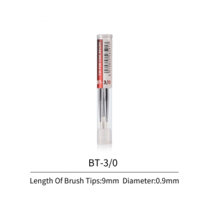 DSPIAE FBT-3/0 Fine Brush Tips 3/0 3PCS / Precyzyjne końcówki do pędzli