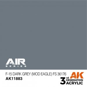 AK Interactive AK11883 F-15 DARK GREY (MOD EAGLE) FS 36176 – AIR 17 ml