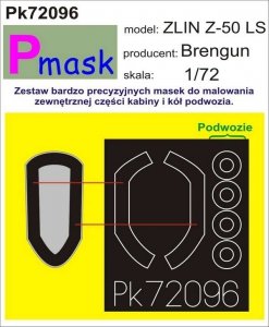 P-Mask PK72096 ZLIN Z-50LS (BRENGUN) (1:72)