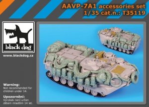 Black Dog T35119 AAVP-7A1 accessories set 1/35
