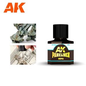 AK Interactive AK12021 SEPIA PANELINER – PANELADOR SEPIA