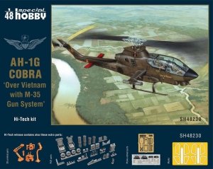 Special Hobby 48230 AH-1G Cobra ‘Over Vietnam with M-35 Gun System’ Hi-Tech Kit 1/48