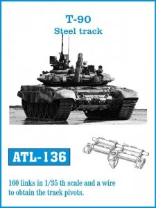 Friulmodel 1:35 ATL-136 T-90 Steel track
