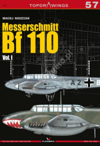 Kagero 7057 Messerschmitt Bf 110 Vol. I EN/PL