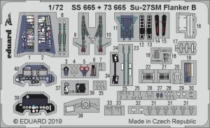 Eduard SS665 Su-27SM Flanker B 1/72 ZVEZDA