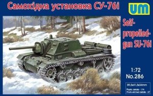 Unimodels 286 SU-76I Soviet self-propelled gun 1/72