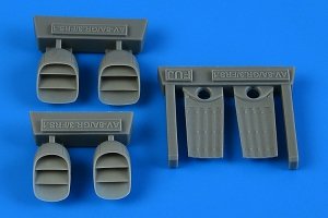Aires 7386 Harrier AV-8A/GR.1/GR.3/FRS.1 exhaust nozzles Fujimi 1/72