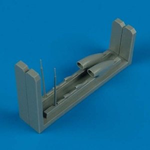 Quickboost QB72289 Fw Ta 154 air intakes & pitot tube 1/72