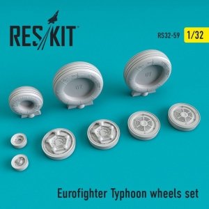 RESKIT RS32-0059 Eurofighter Typhoon wheels set 1/32