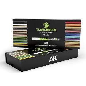 AK Interactive AKM150 SPECIAL BOX PLAYMARKERS (34 units)