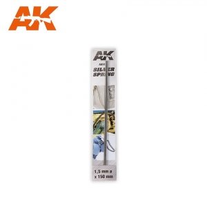 AK Interactive AK9194 SILVER SPRING 1.5MM Ø