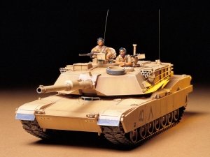 Tamiya 35156 U.S. M1A1 Abrams 120mm Gun Main Battle Tank (1:35)