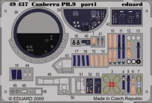 Eduard 49437 Canberra PR.9 S. A. 1/48 Airfix