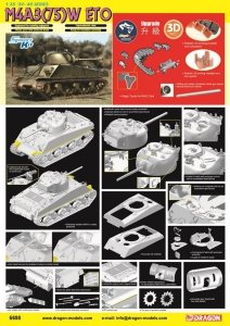 Dragon 6698 M4A3(75)W ETO - Smart Kit (1:35)