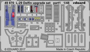 Eduard 49870 L-29 Delfin upgrade set EDUARD 1/48