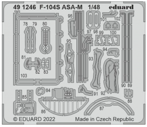 Eduard 491246 F-104S ASA-M KINETIC 1/48