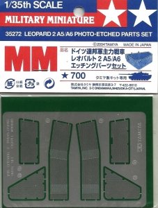 Tamiya 35272 Leopard 2 A5/A6 Photo Etched Parts Set 1/35