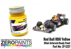 Zero Paints ZP-1237 Yellow (Decal Matched) Red Bull Paint 30ml