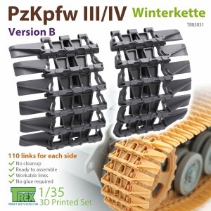 T-Rex Studio TR85031 PzKpfw III/IV Winterkette Version B 1/35