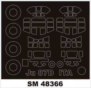 Montex SM48366 Junkers Ju 87D ITALERI