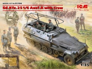ICM 35104 Sd.Kfz.251/6 Ausf.A with Crew 1/35