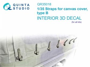 Quinta Studio QR35018 Straps for cancas cover, type B 1/35
