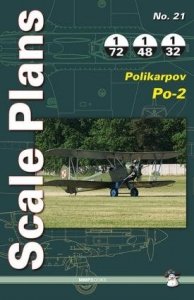 MMP Books 78760 Scale Plans No. 21 Polikarpov Po-2 (U-2) EN