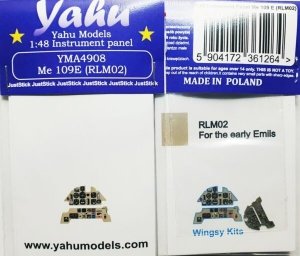 Yahu YMA4908 Me 109 E (RLM02) Wingsy Kits 1/48