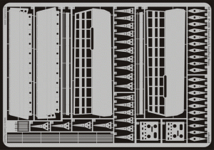 Eduard 32151 P-40B landing flaps 1/32 TRUMPETER