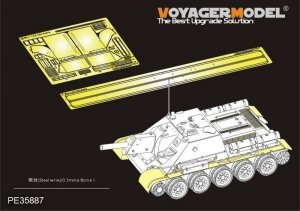 Voyager Model PE35887 WWII Russia SU-122 fenders for MINIART 1/35