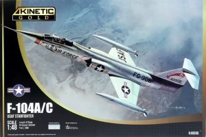 Kinetic K48096 F-104A/C USAF Starfighter 1/48