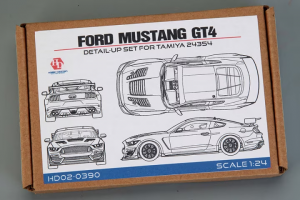 Hobby Design HD02-0390 Ford Mustang GT4 - Detail-up Set for Tamiya 24354 1/24