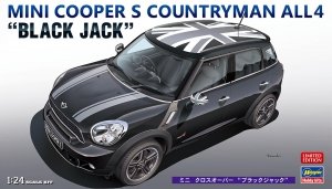 Hasegawa 20704 Mini Cooper S Countryman ALL4 Black Jack 1/24