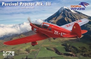 Dora Wings 72017 Percival Proctor Mk.III civil registration 1/72