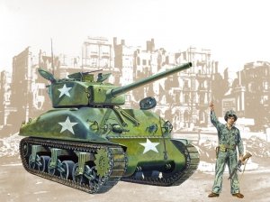 Italeri 0225 M4-A1 Sherman (1:35)