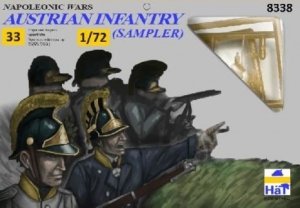 Hat 8338 Napoleonic Austrian Infantry Sampler 1/72