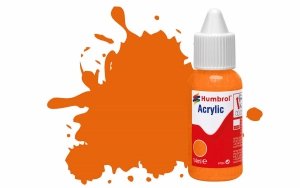 Humbrol DB0018 No 18 Orange - Gloss 14ml.