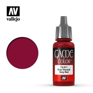 Vallejo 72011 Game Color - Gory Red 18ml