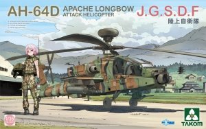 Takom 2607 AH-64D Apache Longbow Attack Helicopter J.G.S.D.F 1/35