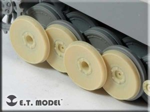 E.T. Model ER35-032 Demeged Road Wheels for Tiger I Early Version For DRAGON 1/35