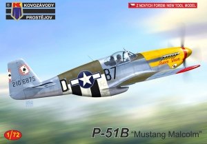 Kovozavody Prostejov KPM0247 P-51B „Mustang“ Malcolm“ 1/72