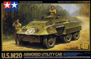 Tamiya 32556 U.S.M20 Armoured Utility Car (1:48)