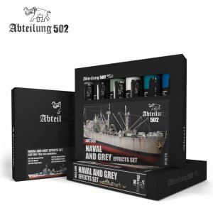 502 Abteilung Abt306 Naval and Grey Effects Set (6 colors)