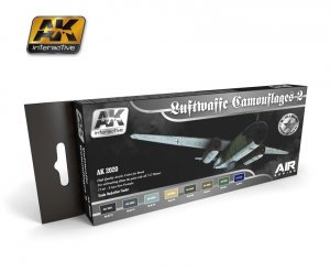 AK Interactive AK2020 LUFTWAFFE CAMOUFLAGES 2 (Air Series)