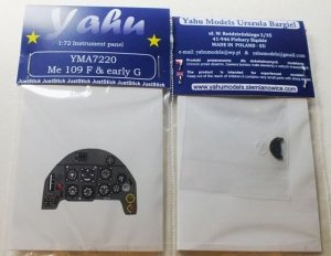 Yahu YMA7220 Me 109 F & early G (Zvezda / AZmodel) 1:72