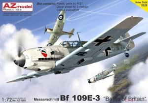AZ Model AZ7658 Messerschmitt Bf 109 E-3 Battle of Britain 1/72