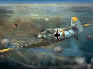 Wingsy Kits D5-08 German WWII Fighter MESSERSCHMITT Bf 109 E-3 1/48