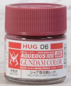 Gunze Sangyo HUG-06 Mr.Hobby Red For Char Aznable (Semi-Gloss)
